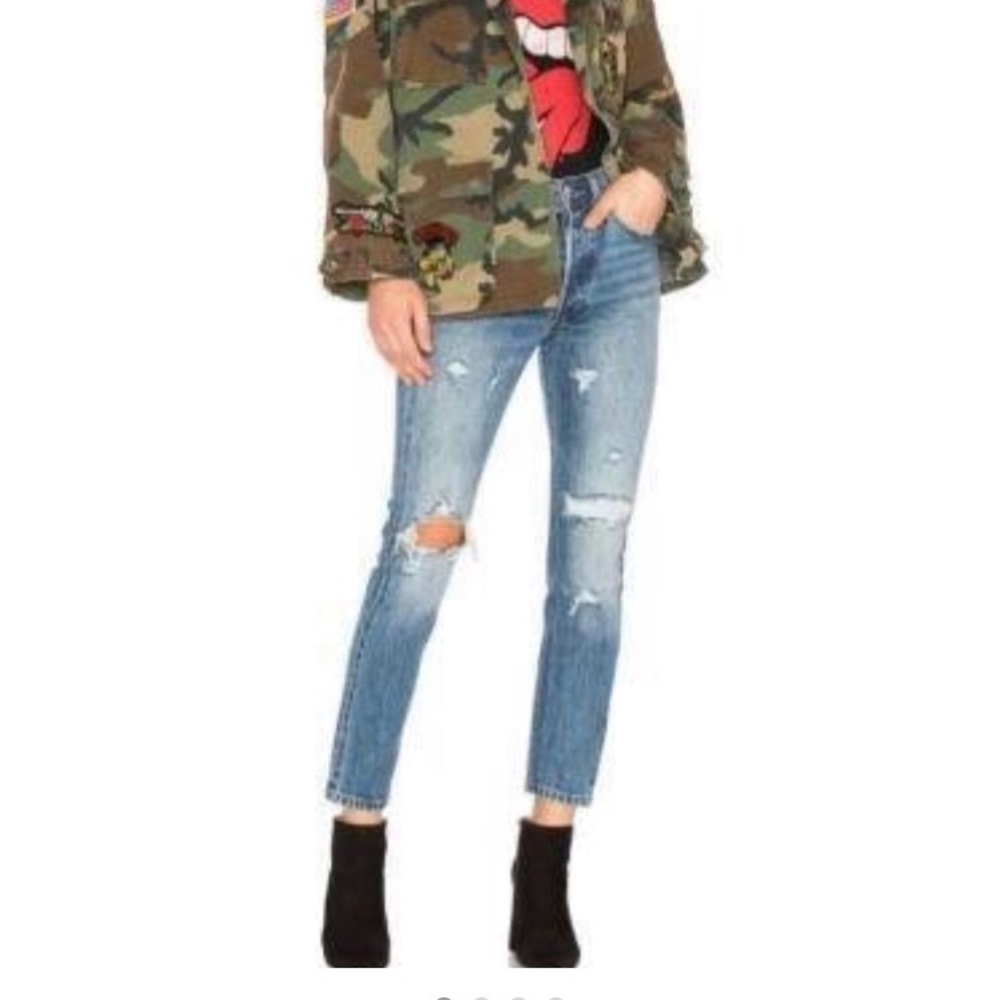 Levi's 501 Skinny Selvedge Jeans